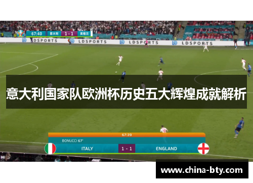 意大利国家队欧洲杯历史五大辉煌成就解析